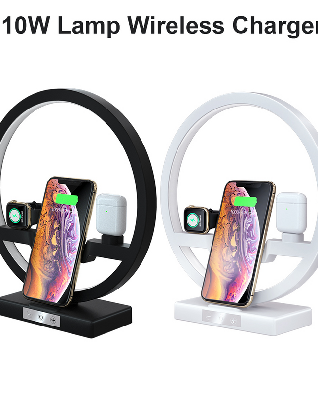 Wireless Charger 10W Table Lamp - Here 4 you
