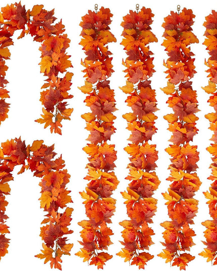 Thanksgiving Rattan Maple Rattan Decoration