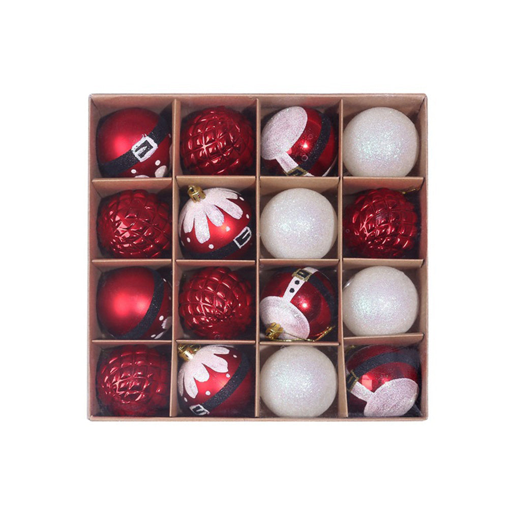 Christmas Tree Decorations Xmas Ornaments Red Gold Silver Blue