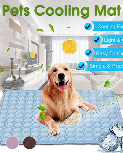 Summer Cooling Mats Blanket Ice Bed For Pets - Here 4 you