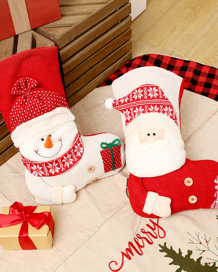 Stockings for Christmas Decorations & Christmas Knitted Socks