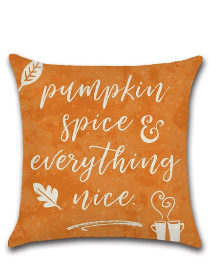 Thanksgiving theme pillowcase cushion cover