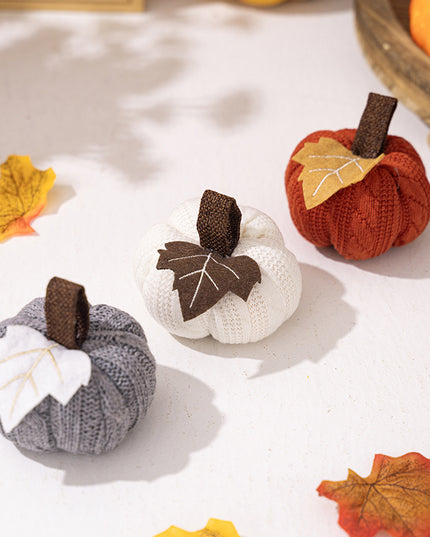 Thanksgiving Decorations Orange Pumpkin Pendant