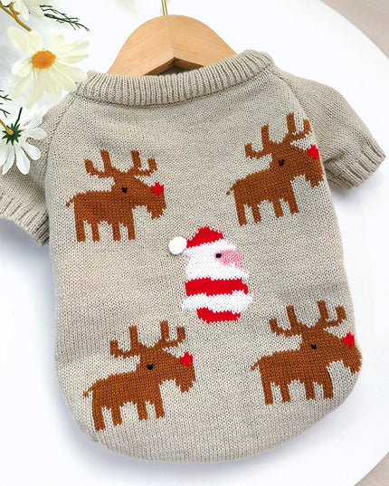 Pet christmas sweater
