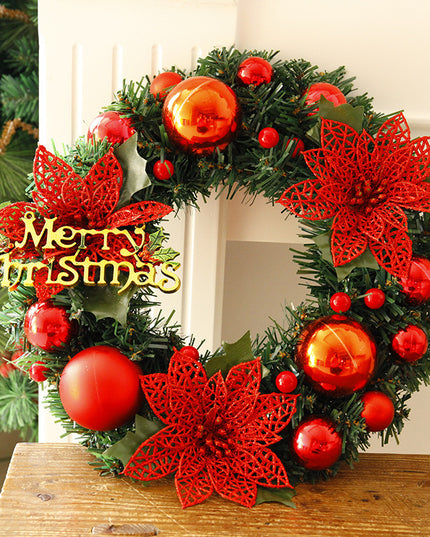 Christmas Decorations Christmas Wreath Home Decor For Home Garden Decorations Mall Door Decoration