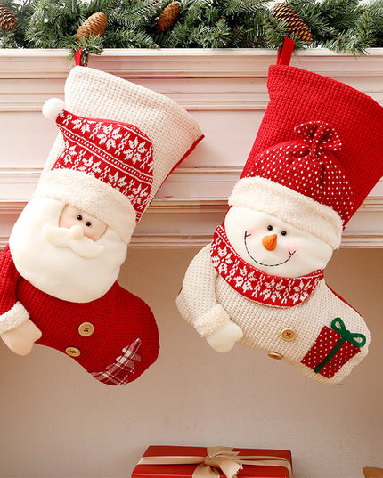 Stockings for Christmas Decorations & Christmas Knitted Socks
