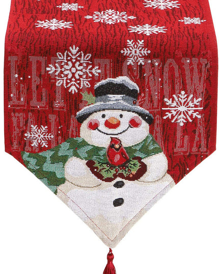 Christmas Tablecloth Decorations For Home Table