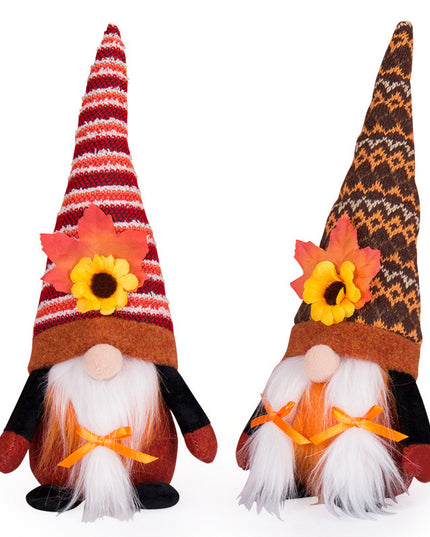 Thanksgiving Sunflower Faceless Baby Doll