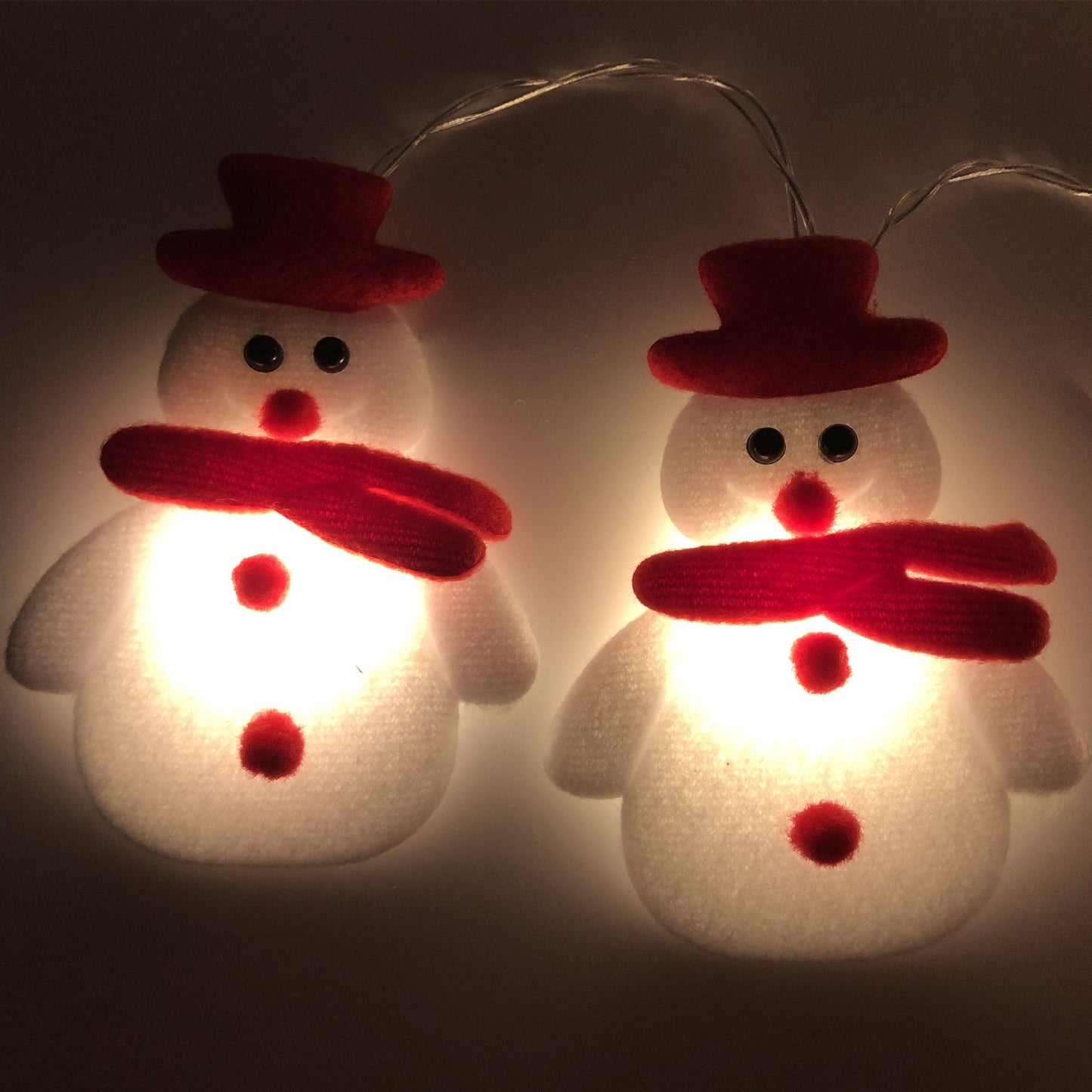 Christmas Decoration Snowman LED String Lights Garland Xmas Fairy Lights Decor For Home Navidad Christmas