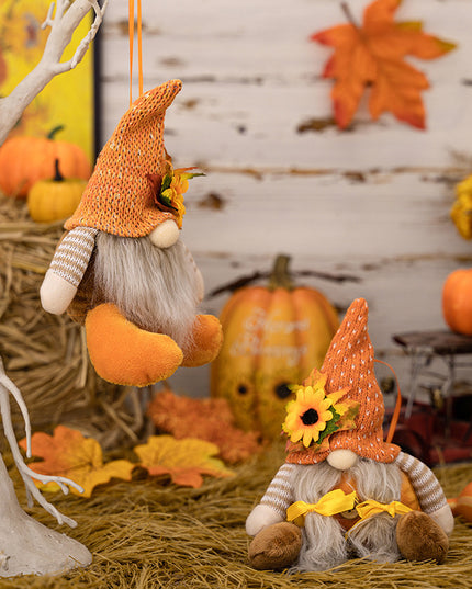 Thanksgiving Decoration Supplies Doll Pendant