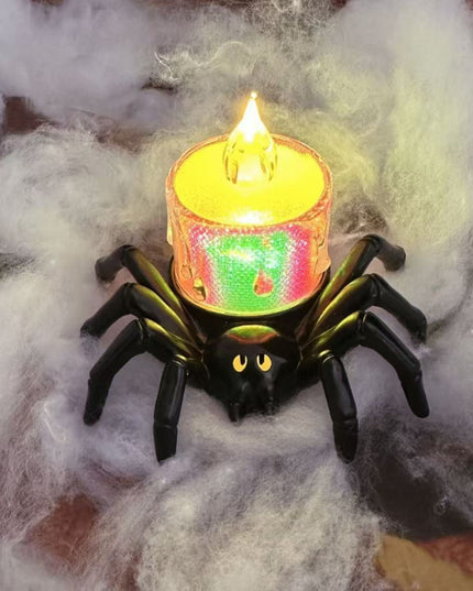 Halloween Decoration Spider Night Lights Party Supplies Decoration Props Bar, Haunted House, Horror Party Accessories