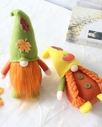 Thanksgiving Creative Faceless Doll Decoration