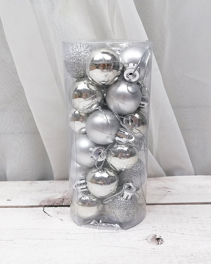 Christmas Decoration Shiny Matte Christmas Ball