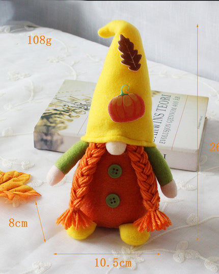 Thanksgiving Creative Faceless Doll Decoration