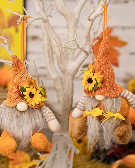 Thanksgiving Decoration Supplies Doll Pendant