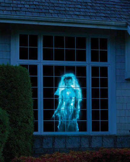 Window LED Lights Display Laser Halloween Home DJ Show Lights Christmas Spotlight Projector Movie Party Lights