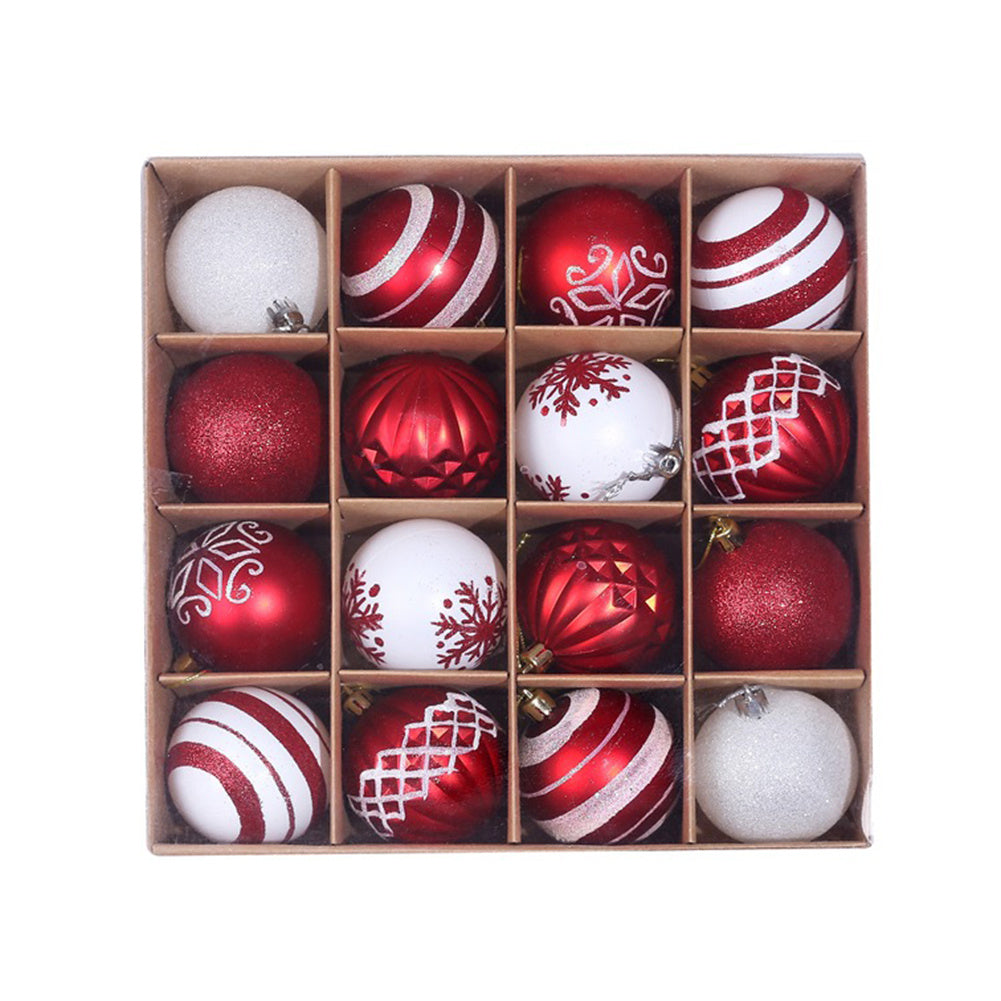 Christmas Tree Decorations Xmas Ornaments Red Gold Silver Blue