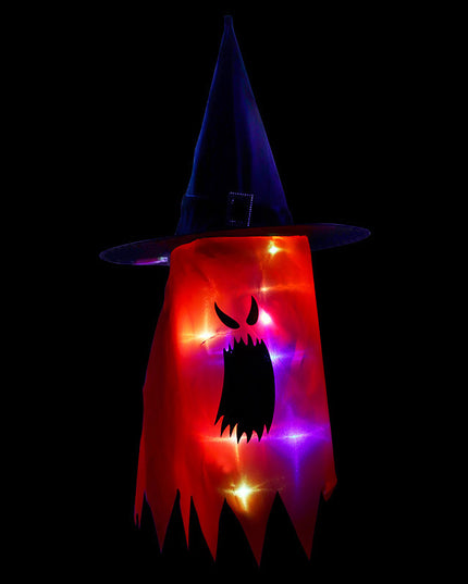 Halloween Holiday Decoration Lanterns Cloth Art Ghost Halloween String Lights