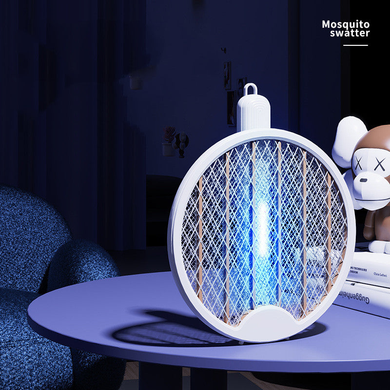 USB Electric Shock Charging Folding Mosquito Swatter - Here 4 you