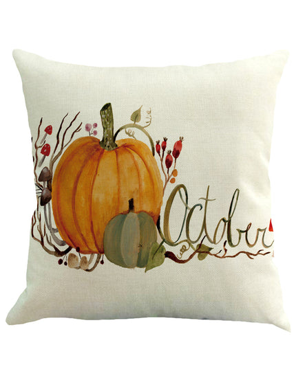 Thanksgiving cushion pillow case