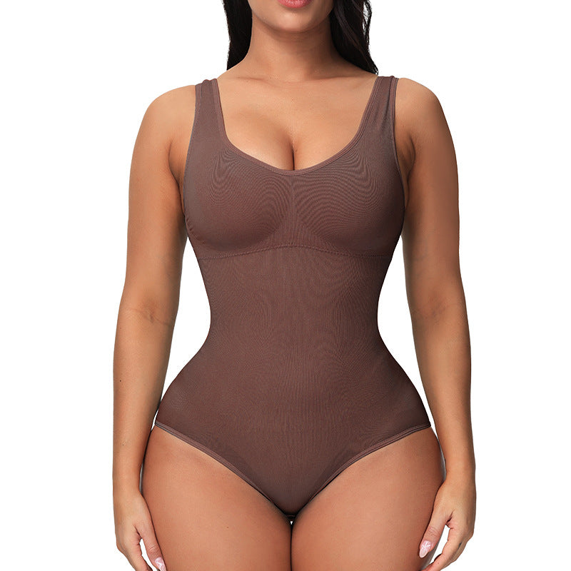 European And American Corset Women's Seamless One-piece Bodysuit - Here 4 you