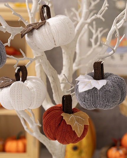 Thanksgiving Decorations Orange Pumpkin Pendant