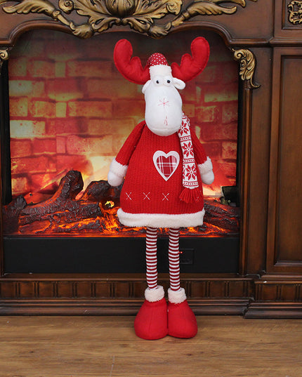 Christmas Decorations For Home Big Santa Claus Doll Children Xmas Gift Christmas Tree Decor
