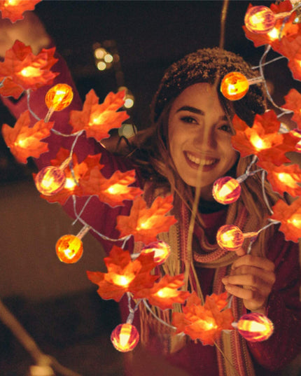 Halloween Decoration Thanksgiving Decor Pumpkin Light