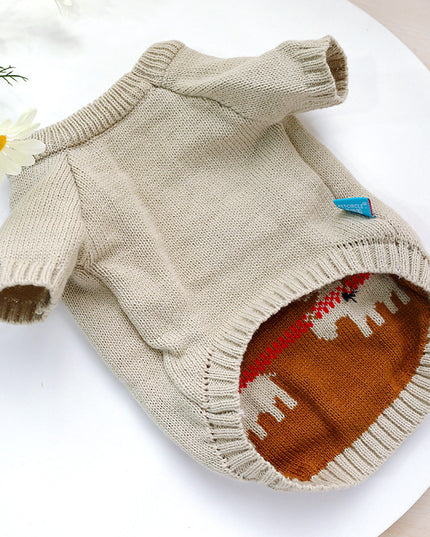 Pet christmas sweater