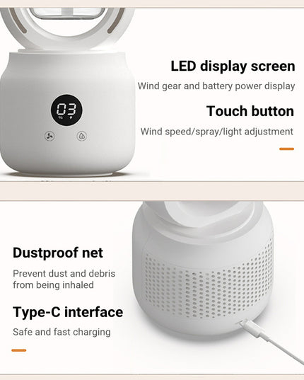 Summer USB Rechargeable Wireless Air Humidifier - Here 4 you