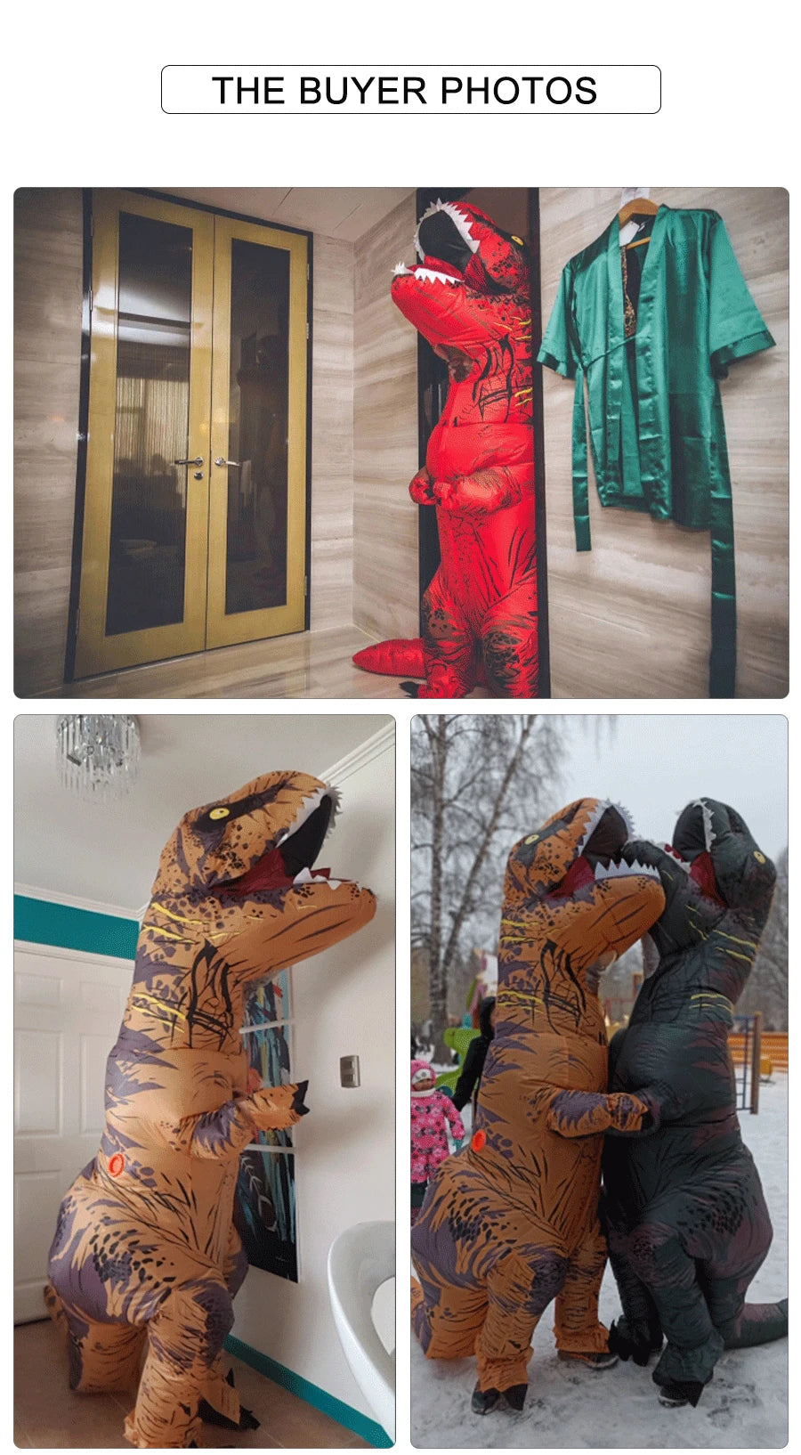 T-Rex Inflatable Dinosaur Costume™