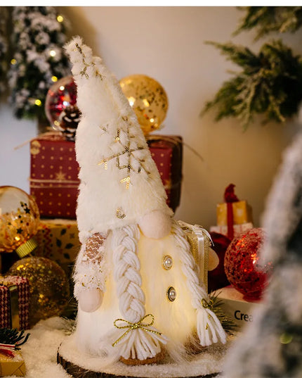 Light-Up Christmas Gnome Decoration™