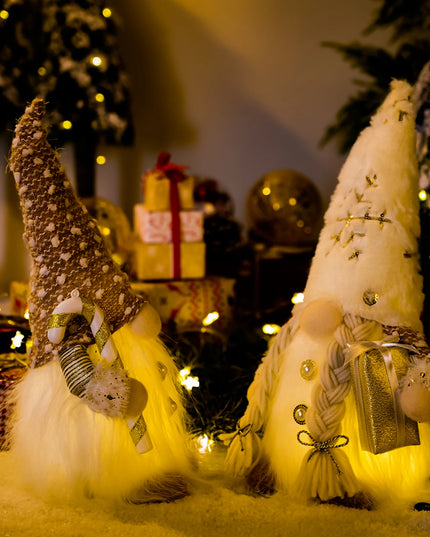 Light-Up Christmas Gnome Decoration™