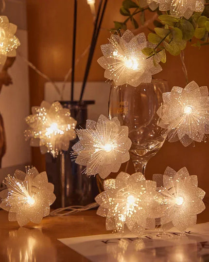 2/3M LED Fiber GlowBloom™ Fairy Lights
