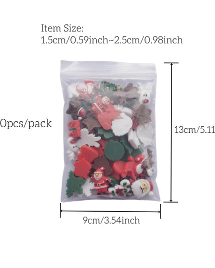 50pcs Christmas DIY Craft Decor Set™