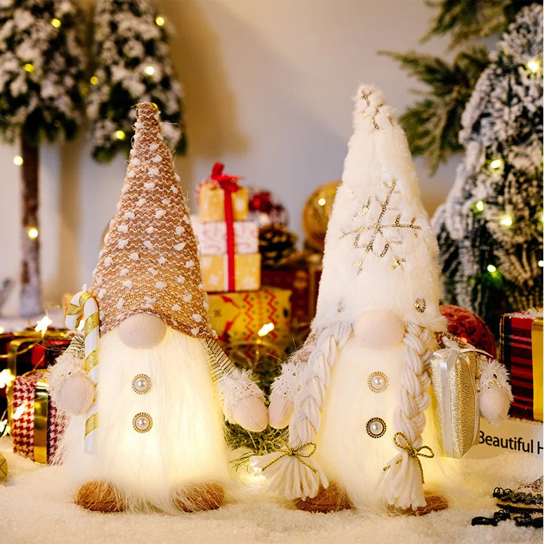 Light-Up Christmas Gnome Decoration™