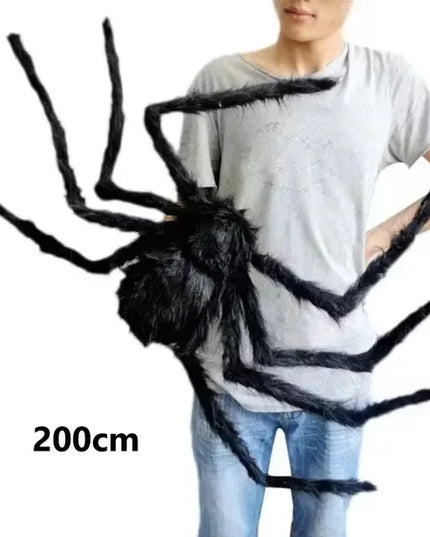 1/3pcs Giant Black Spider Halloween Decorations™