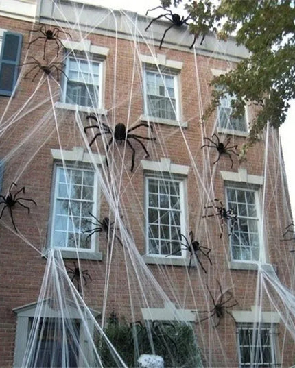 1/3pcs Giant Black Spider Halloween Decorations™
