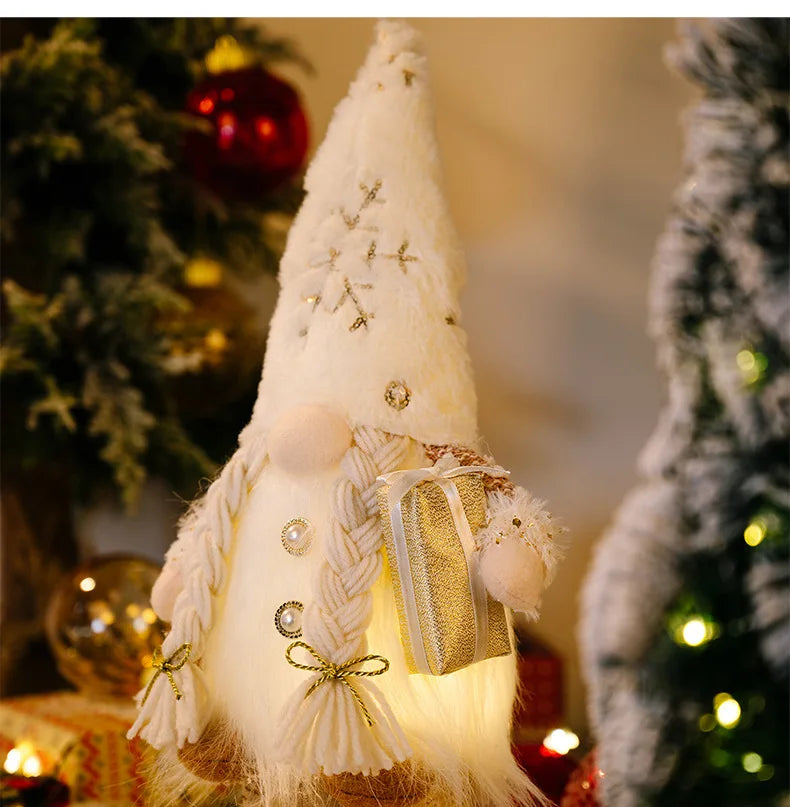 Light-Up Christmas Gnome Decoration™