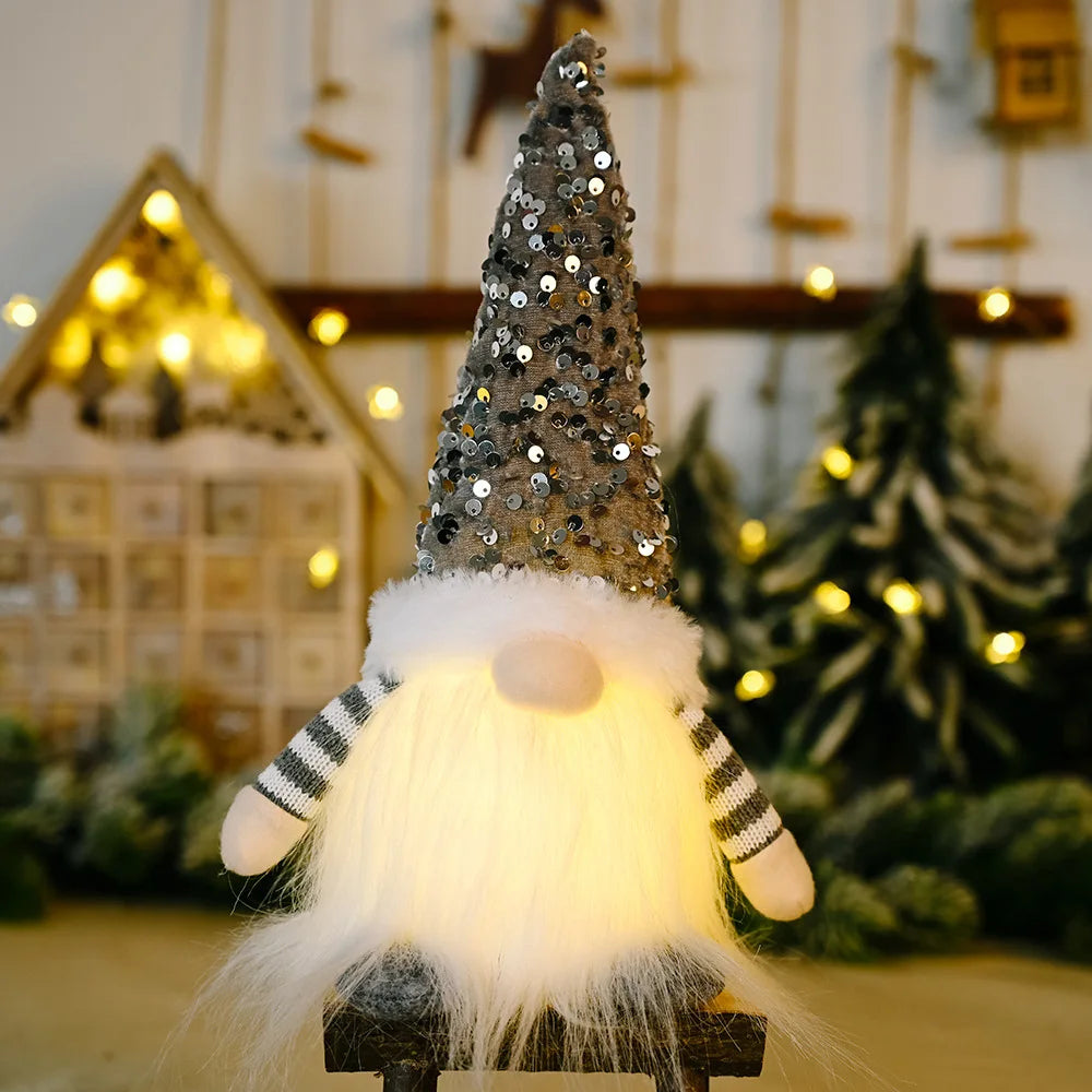 Light-Up Christmas Gnome Decoration™