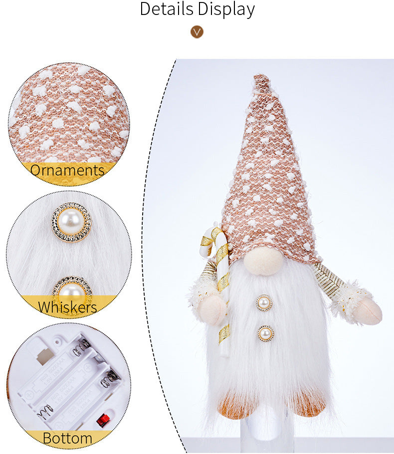 Light-Up Christmas Gnome Decoration™