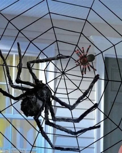 1/3pcs Giant Black Spider Halloween Decorations™