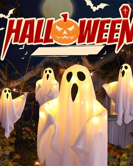 LED Flying Ghosts Halloween Decorations™
