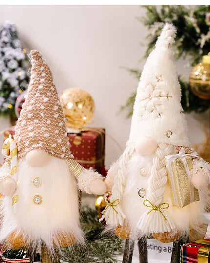 Light-Up Christmas Gnome Decoration™