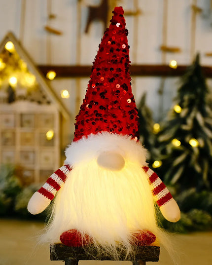 Light-Up Christmas Gnome Decoration™