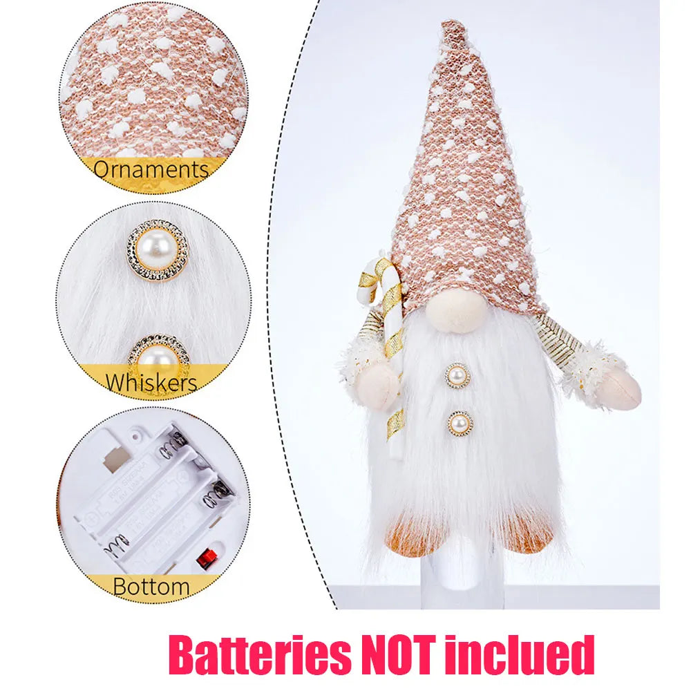 Light-Up Christmas Gnome Decoration™