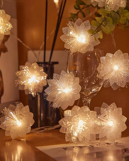 2/3M LED Fiber GlowBloom™ Fairy Lights