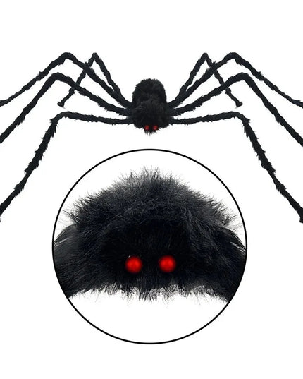 1/3pcs Giant Black Spider Halloween Decorations™