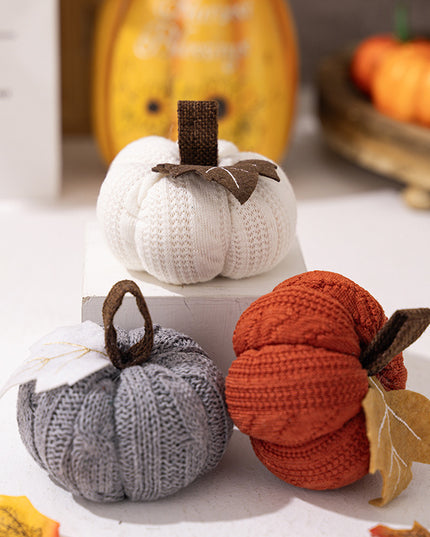 Thanksgiving Decorations Orange Pumpkin Pendant