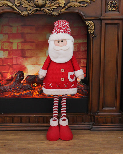 Christmas Decorations For Home Big Santa Claus Doll Children Xmas Gift Christmas Tree Decor